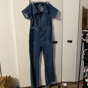 Denim Blue Jumpsuit